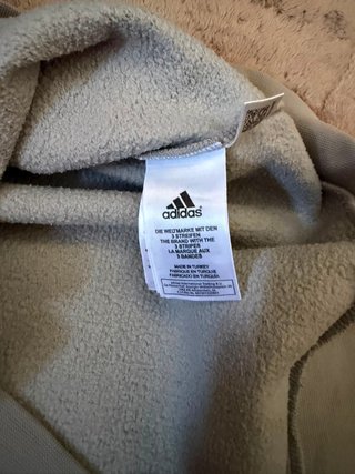 Sudadera Vintage Adidas Gris y Negra