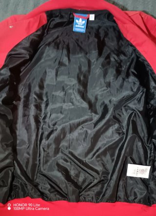 Chaqueta Bomber Adidas Roja