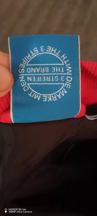 Chaqueta Bomber Adidas Roja