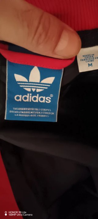 Chaqueta Bomber Adidas Roja