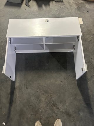 Mueble de oficina blanco 3 módulos