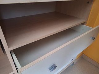 Calaixera amb prestatges infantil -Cajonera