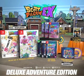 Scott Pilgrim EX Deluxe Adventure Nintendo Switch