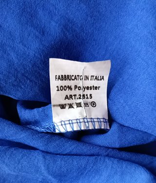 Vestido azulón talla única
