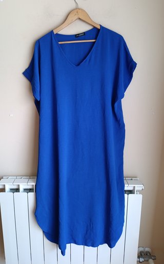 Vestido azulón talla única