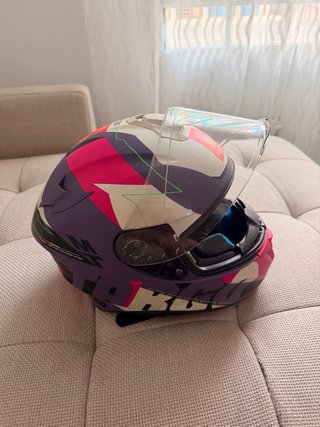 Casco Integral MT Helmets Rosa/Morado