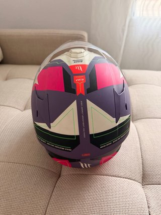 Casco Integral MT Helmets Rosa/Morado