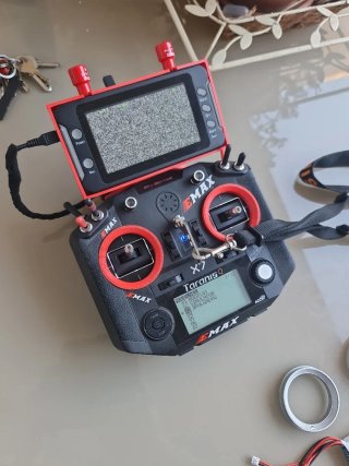 Emisora Taranis QX7 ACCST FrSky Negra