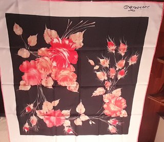 Foulard Fiorini con rose rosse