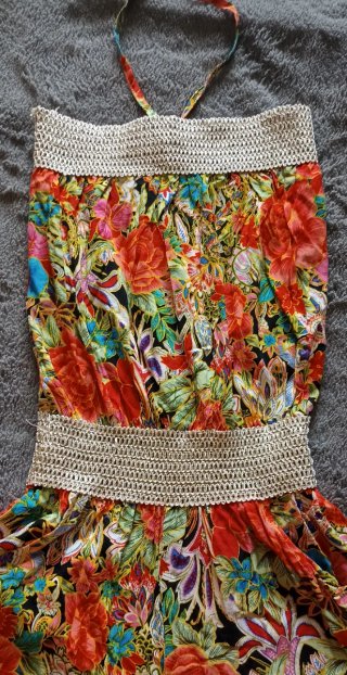 Mono corto estampado floral
