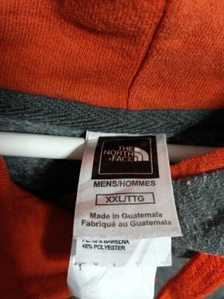 Sudadera The North Face gris con capuchgris
