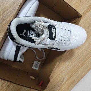 Sneakers Puma bianche e nere taglia 36 nuove