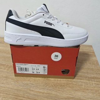 Sneakers Puma bianche e nere taglia 36 nuove