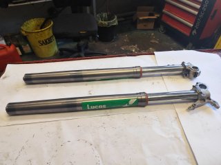 Barras de horquilla, suspension delantera KTM 950