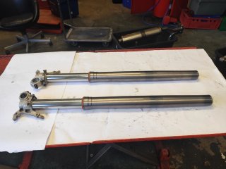 Barras de horquilla, suspension delantera KTM 950