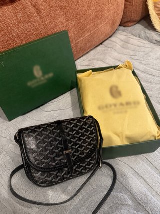 Bandolera Goyard Negra Multicolor