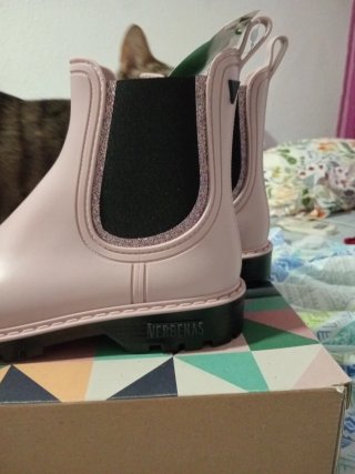 Botas Verbenas rosa talla 41