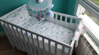 Cuna bebé Ikea + colchón viscoelástico
