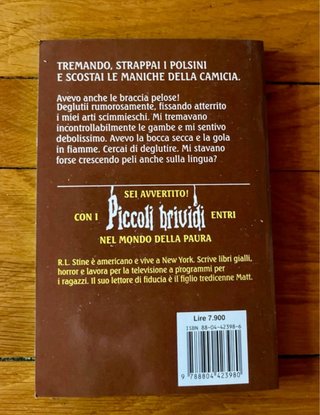Un tragico esperimento - Piccoli Brividi