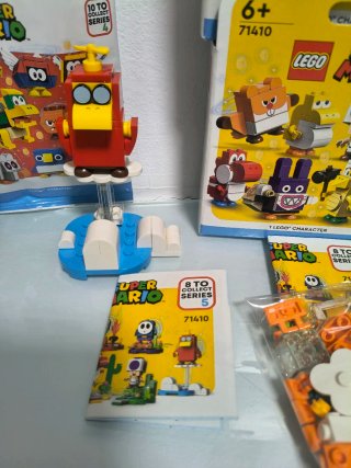 Lote Figuras LEGO Super Mario Serie 4 y 5