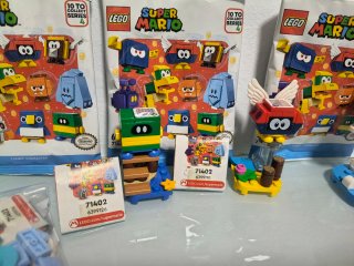 Lote Figuras LEGO Super Mario Serie 4 y 5