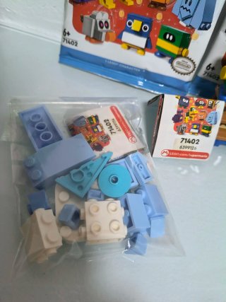 Lote Figuras LEGO Super Mario Serie 4 y 5