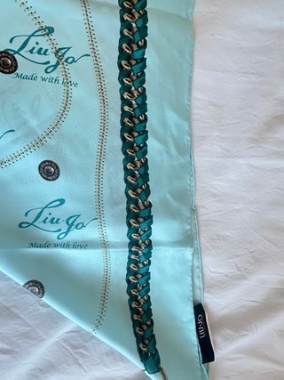 Foulard Liu Jo verde acqua -nuovo senza cartellino