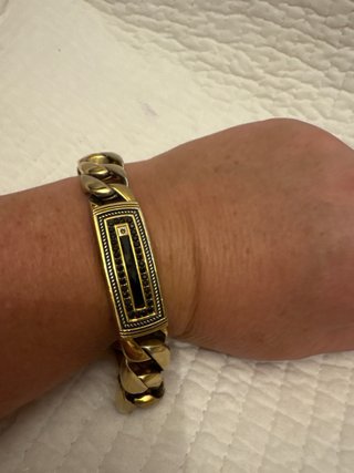 Pulsera Acero Hombre Diamante