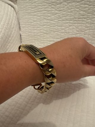 Pulsera Acero Hombre Diamante