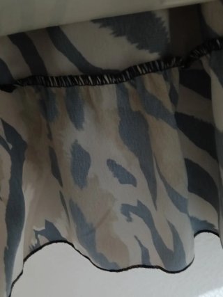 Vestido estampado animal print