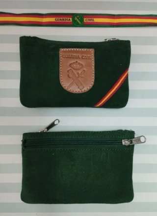 MONEDERO DE ANTE G. CIVIL + PULSERA