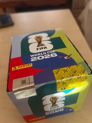 Caja Cromos Panini Mundial FIFA 2026