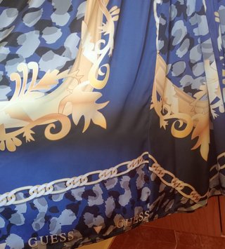 Vestido Guess Largo Estampado