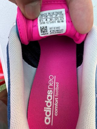 Zapatillas Adidas Talla 36 Azul/Rosa