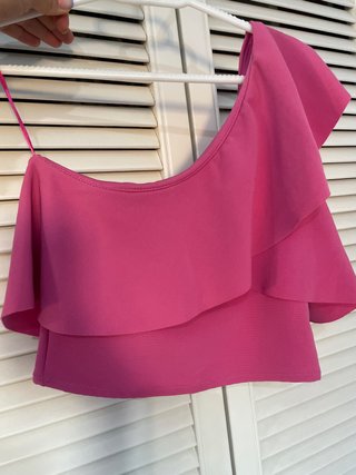 Top Stradivarius Rosa Talla S