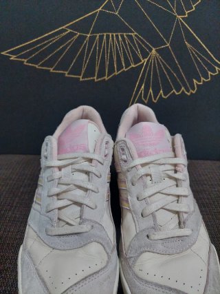 Zapatillas Adidas AR Trainer Mujer Beige/Rosa