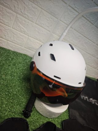 Casco Esquí MOON MS95 con Visor y Mascarilla