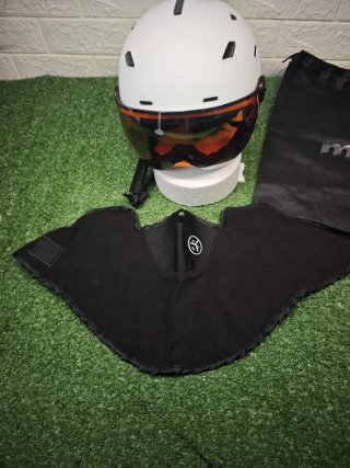 Casco Esquí MOON MS95 con Visor y Mascarilla