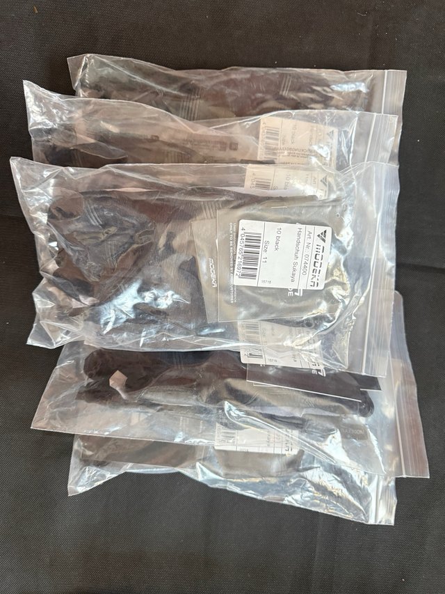 Guantes Motorista Modeka Negros
