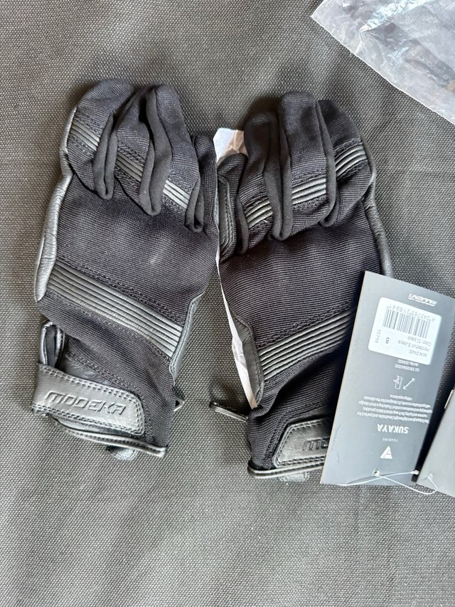 Guantes Motorista Modeka Negros