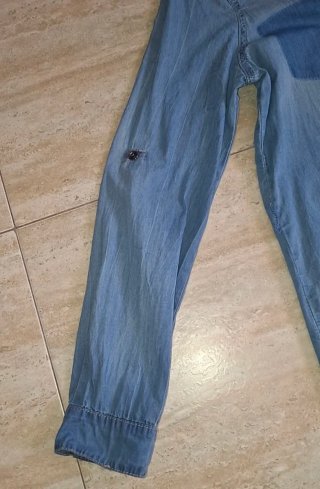 T36, SuiteBlanco, vestido camisero tejano
