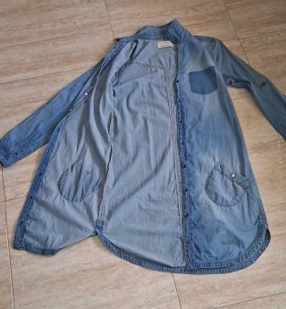 T36, SuiteBlanco, vestido camisero tejano
