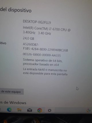 PC Asus i7 6700 24GB RAM