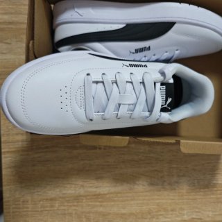 Puma sneakers bianche e nere taglia 38.5 nuove