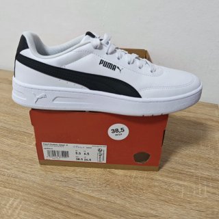 Puma sneakers bianche e nere taglia 38.5 nuove