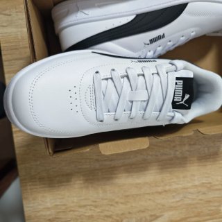 Sneakers Puma bianche e nere taglia 38.5 nuove