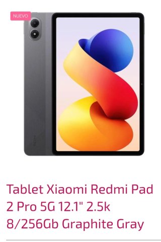 Tablet Xiaomi Redmi Pad 2 Pro 5G 12.1 2.5k