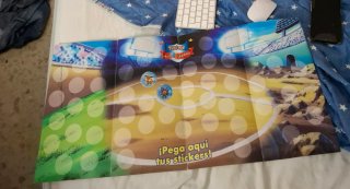 Álbum Pokémon Tazos Stickers League.