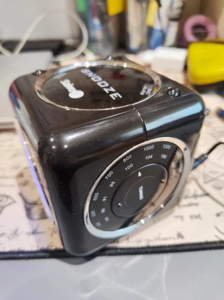 Radio Despertador LCA Saviod PR-230 Negro