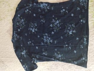 Camiseta Pepe Jeans floral azul